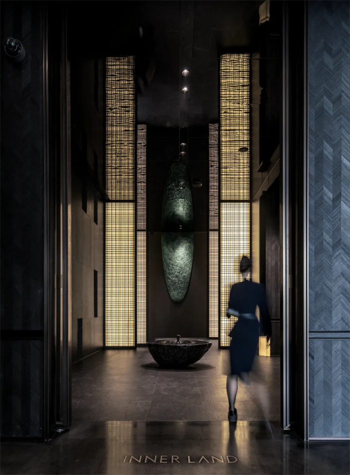 以竹為韻  當(dāng)代東方  成都觀萃高端會所設(shè)計