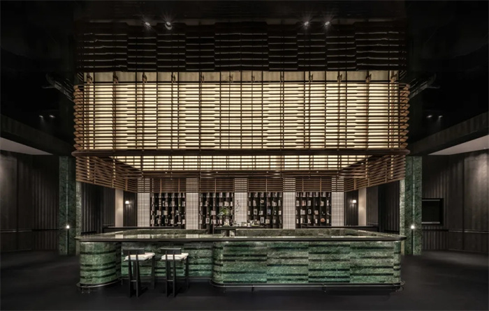 以竹為韻  當(dāng)代東方  成都觀萃高端會所設(shè)計