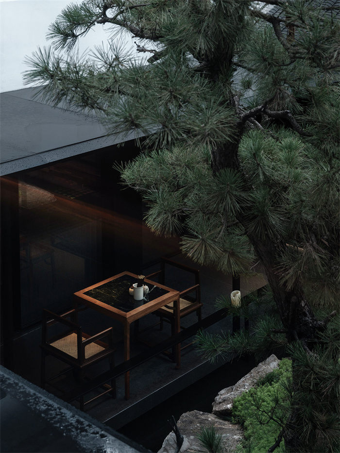 現(xiàn)代東方園林美學  平閶園蘇式面館設(shè)計