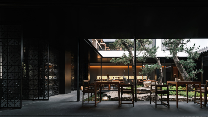 現(xiàn)代東方園林美學  平閶園蘇式面館設(shè)計