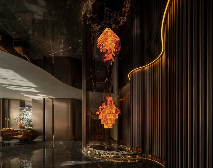 現(xiàn)代東方輕奢  湘粵茗宴高端商務(wù)中餐廳設(shè)計(jì)