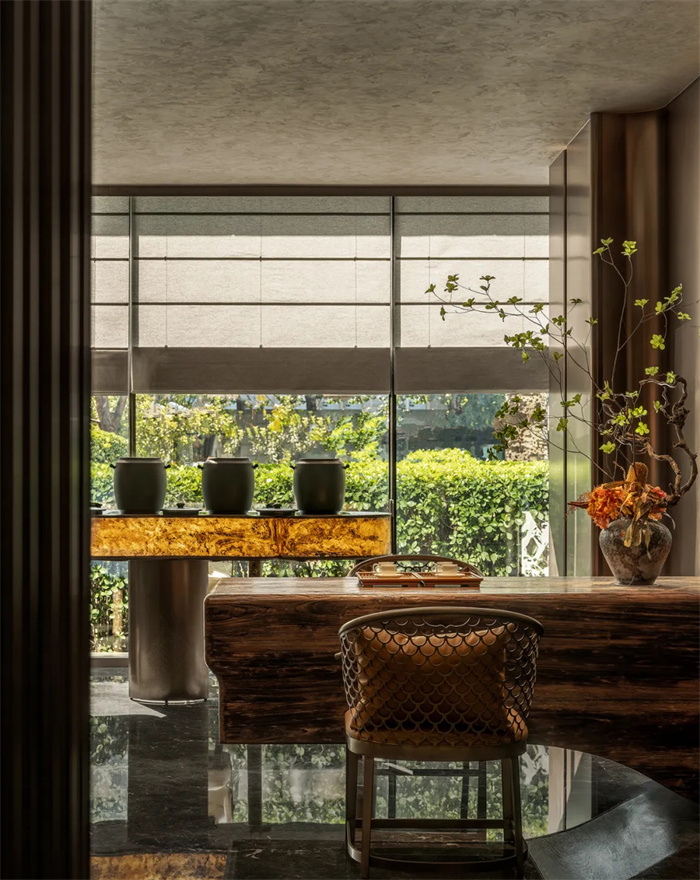 現(xiàn)代東方輕奢  湘粵茗宴高端商務(wù)中餐廳設(shè)計(jì)