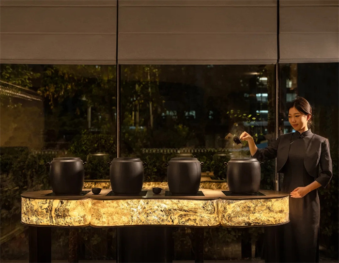 現(xiàn)代東方輕奢  湘粵茗宴高端商務(wù)中餐廳設(shè)計(jì)