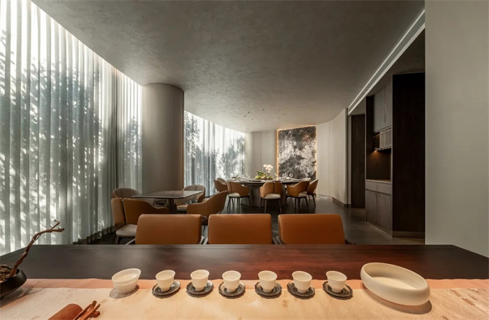 現(xiàn)代東方輕奢  湘粵茗宴高端商務(wù)中餐廳設(shè)計(jì)