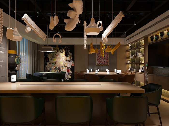 電競酒店設(shè)計效果圖