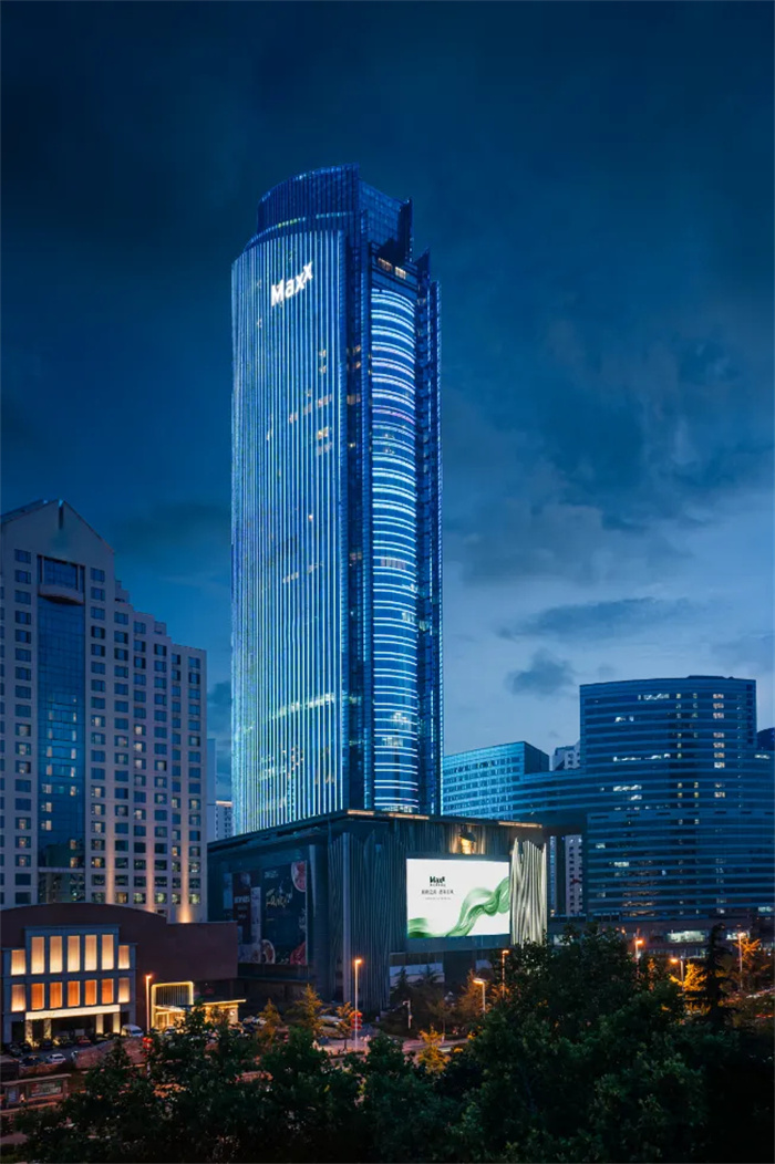 青島五四廣場MaxX美侖美奐酒店設(shè)計(jì)